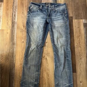 Salvage Men's Straight Jeans - Light Blue